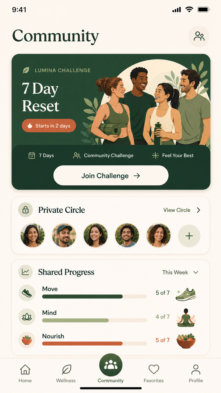 Community, Challenge & Circle — cộng đồng